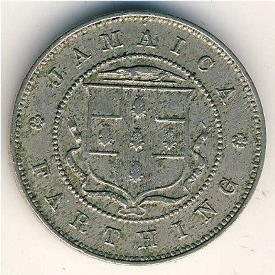 Ямайка 1 фартинг 1934 год