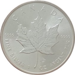 Канада 5 долларов 2014 год - Кленовый лист