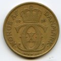 Дания 2 кроны 1925 год - Король Кристиан X