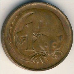 Австралия 1 цент 1972 год