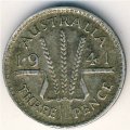 Австралия 3 пенса 1941 год
