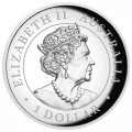 Австралия 1 доллар 2019 год - Австралийский Клинохвостый Орел (в футляре)