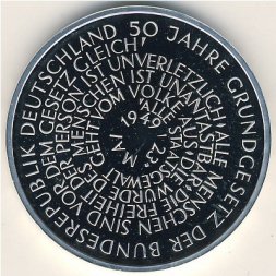 ФРГ 10 марок 1999 год