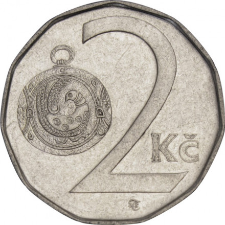 Чехия 2 кроны 2004 год