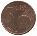 Австрия 5 евроцентов 2010 год - Альпийская примула