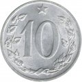 Чехословакия 10 геллеров 1961 год