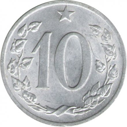 Чехословакия 10 геллеров 1961 год