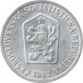 Чехословакия 10 геллеров 1961 год