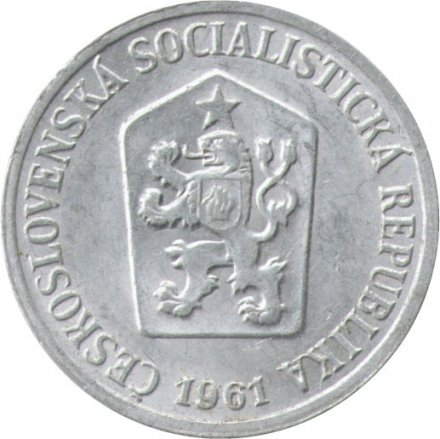 Чехословакия 10 геллеров 1961 год