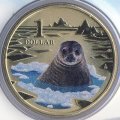 Австралия 1 доллар 2013 год - Полярные животные. Тюлень Уэдделла
