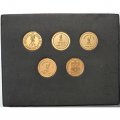 Набор из 5 значков Европейских чемпионов. European champions badge set (в коробке)