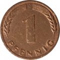 ФРГ 1 пфенниг 1970 год - G