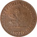 ФРГ 1 пфенниг 1970 год - G
