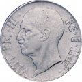 Италия 20 чентезимо 1943 год - Король Виктор Эммануил III