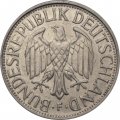 ФРГ 1 марка 1989 год (F)
