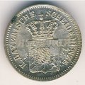 Бавария 1 крейцер 1860 год