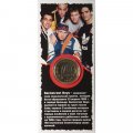 «Backstreet Boys» - Гравированная цветная монета 10 рублей в буклете