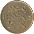 Эстония 20 сентов 1992 год
