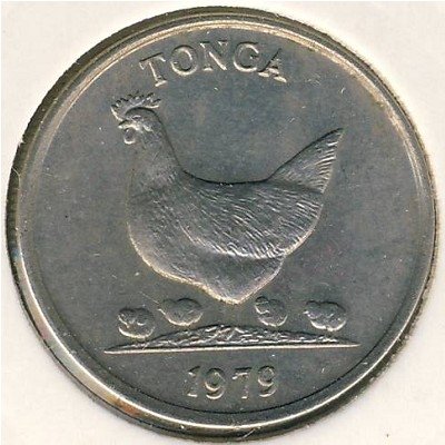 Тонга 5 сенити 1979 год