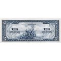 Филиппины 2 песо 1949 год - UNC
