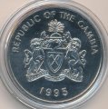 Гамбия 20 даласи 1995 год - 50 лет ООН