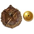 Знак 9 ВЦОК ЖДВ. Высшие центральные офицерские курсы железнодорожных войск. 50 лет