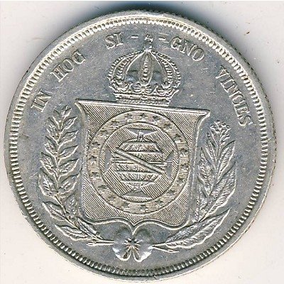 Бразилия 500 рейс 1866 год