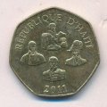 Гаити 5 гурдов 2011 год - Национальные герои