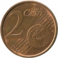 Германия 2 евроцента 2007 год (J)