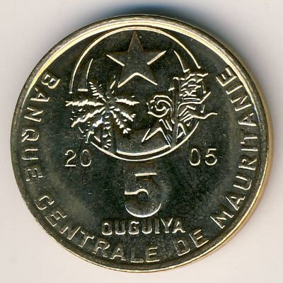 Мавритания 5 угий 2005 год