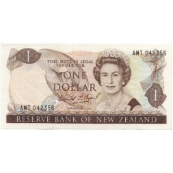 Новая Зеландия 1 доллар 1989 - 1992 год - XF