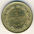 Гондурас 5 сентаво 1989 год