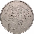 Намибия 10 центов 1996 год