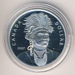 Канада 1 доллар 2007 год
