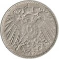 Германия 5 пфеннигов 1910 год (G)