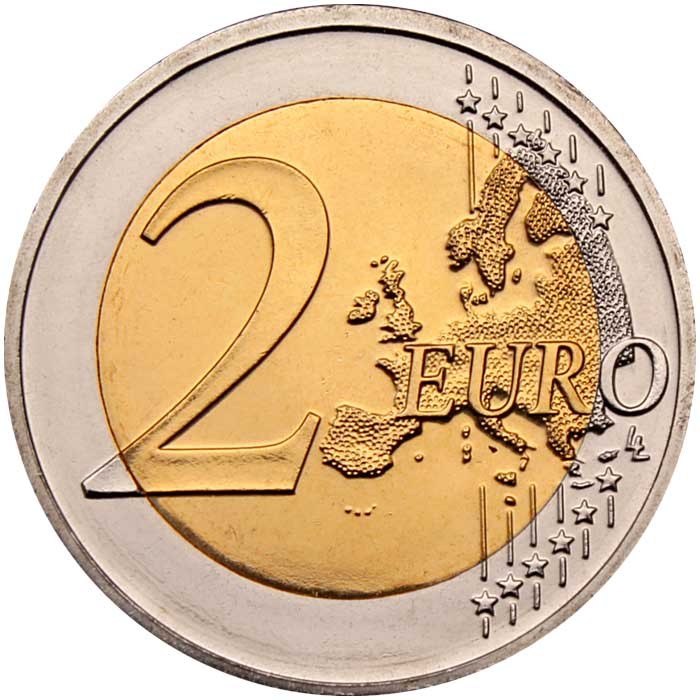 Греция 2 евро 2023. План выпуска монет 2 евро на 2024 год.