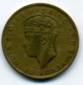 Ямайка 1 пенни 1947 год - Король Георг VI