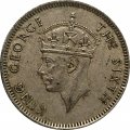 Малайя и Британское Борнео 10 центов 1950 год 