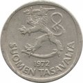 Финляндия 1 марка 1972 год
