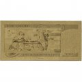 Сувенирная банкнота Италия 20000 лир 1975 (золотые) - UNC