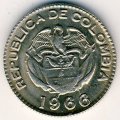 Колумбия 10 сентаво 1966 год