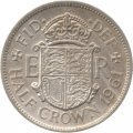 Великобритания 1/2 кроны 1961 год