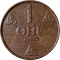 Норвегия 1 эре 1933 год
