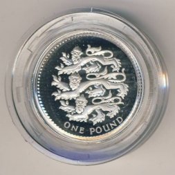 Великобритания 1 фунт 1997 год