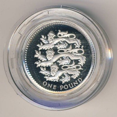 Великобритания 1 фунт 1997 год