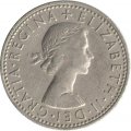 Великобритания 6 пенсов 1965 год