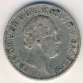 Саксония 1/6 талера 1846 год