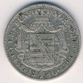 Саксония 1/6 талера 1846 год
