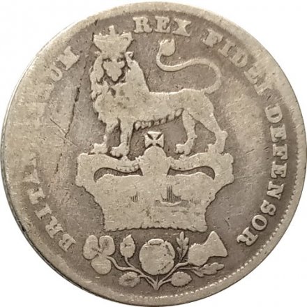 Великобритания 1 шиллинг 1826 год
