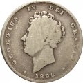 Великобритания 1 шиллинг 1826 год